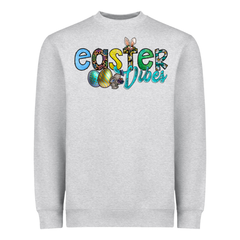Easter Vibes Heavyweight Sweatshirt by CowhideDigitalArt | Teevron