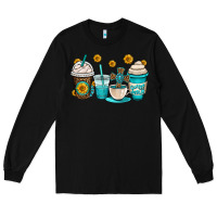 Black jesus coffee cups Long Sleeve Tee - OliviaCreatesArt