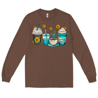 Chestnut jesus coffee cups Long Sleeve Tee - OliviaCreatesArt