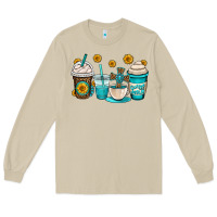Mushroom jesus coffee cups Long Sleeve Tee - OliviaCreatesArt