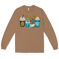 Toasted Coconut jesus coffee cups Long Sleeve Tee - OliviaCreatesArt