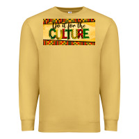 Antique Gold do it for the culture license plate Premium Sweatshirt - BarkalooDesign