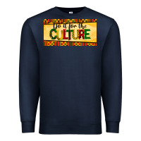Navy do it for the culture license plate Premium Sweatshirt - BarkalooDesign