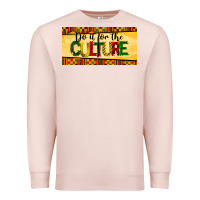 Pale Pink do it for the culture license plate Premium Sweatshirt - BarkalooDesign