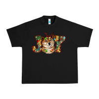 Black shiba inu christmas joy Urban Heavy Tee - RanaPortraitStore