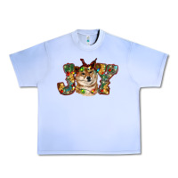 Grape Ice shiba inu christmas joy Urban Heavy Tee - RanaPortraitStore