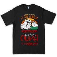 Black Being A Dad Is An Honor Being Papa Is Priceless Premium Tee - Bettercallsaul