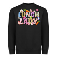 Black lunch lady easter Heavyweight Sweatshirt - CowhideDigitalArt