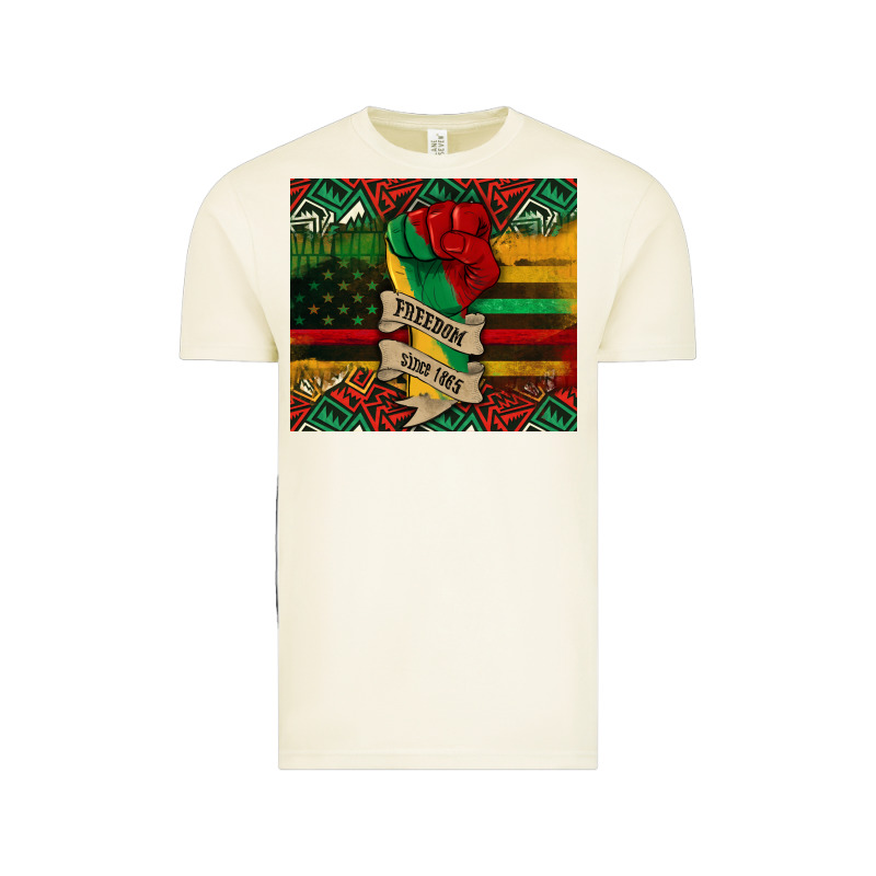 Juneteenth Freedom Since 1865 Vintage Tee by CowGirlArtShop | Teevron