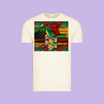 Juneteenth Freedom Since 1865 Vintage Tee Designed By Cowgirlartshop