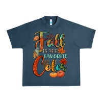 Midnight Navy fall is my favorite color Urban Heavy Tee - CowGirlArtShop