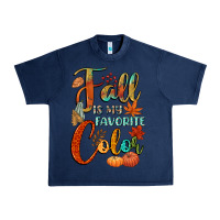 Navy fall is my favorite color Urban Heavy Tee - CowGirlArtShop