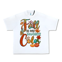 White fall is my favorite color Urban Heavy Tee - CowGirlArtShop