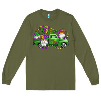 Mardi Gras Gnomes Truck Long Sleeve Tee | Teevron