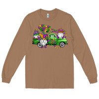 Toasted Coconut mardi gras gnomes truck Long Sleeve Tee - OliviaCreatesArt