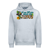 Heather Grey let me tell you about my jesus Urban Hoodie - AdoDesignShop