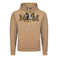 Vintage Coffee Mom with cow Vintage Hoodie - CowGirlArtShop