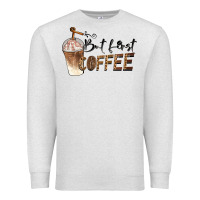 Oatmeal Heather but first coffee Premium Sweatshirt - BarkalooDesign