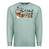 Seafoam but first coffee Premium Sweatshirt - BarkalooDesign