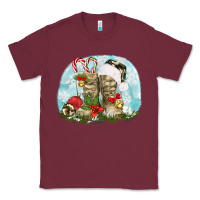 Burgundy army boots christmas Classic Tee - texasbilliewilder