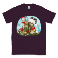 Plum army boots christmas Classic Tee - texasbilliewilder