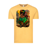 Vintage Mustard juneteenth black woman fashion girl Vintage Tee - CowGirlArtShop