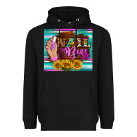 Black nail boss tumbler Heavyweight Hoodie - BarkalooDesign