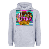 Heather Grey nail boss tumbler Heavyweight Hoodie - BarkalooDesign