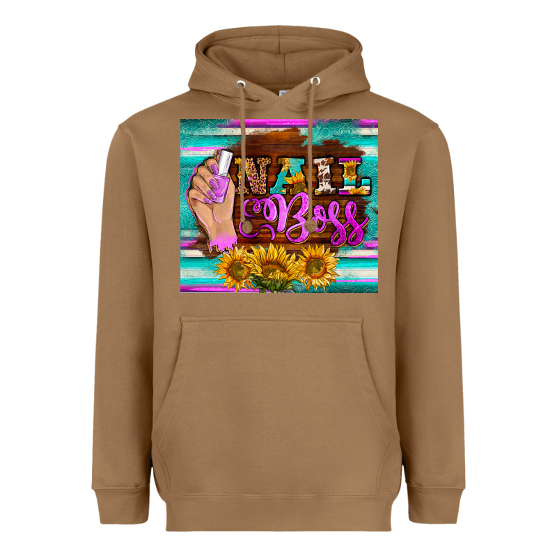 Nail Boss Tumbler Heavyweight Hoodie by BarkalooDesign | Teevron