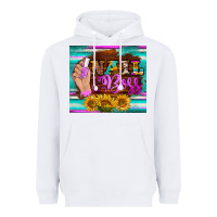 White nail boss tumbler Heavyweight Hoodie - BarkalooDesign
