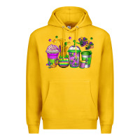 Lemon mardi gras coffee cups Premium Hoodie - Jasminsmagicworld