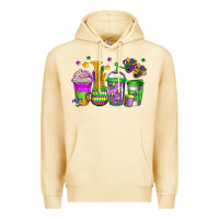 Pina Colada mardi gras coffee cups Premium Hoodie - Jasminsmagicworld