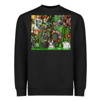 Black easter Heavyweight Sweatshirt - CowhideDigitalArt