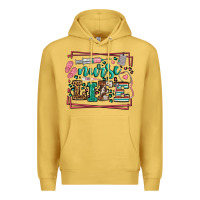 Antique Gold Nurse life leopard frame Premium Hoodie - LillyAllenDesigns