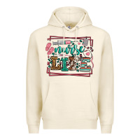 Tofu Nurse life leopard frame Premium Hoodie - LillyAllenDesigns