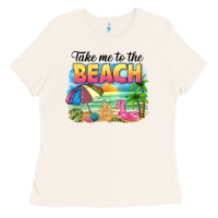 Bone take me to the beach Ladies Tee - NancyCooperArtShop