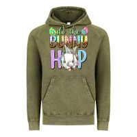 Vintage Olive Do the bunny hop Easter Day Vintage Hoodie - HowdyJamesFarm