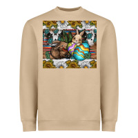 Mushroom easter Heavyweight Sweatshirt - CowhideDigitalArt