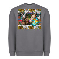 Storm easter Heavyweight Sweatshirt - CowhideDigitalArt