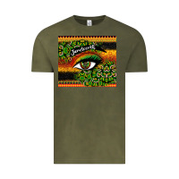 Vintage Olive juneteenth eyelash Vintage Tee - CowGirlArtShop