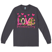 Smoke love valentine's day olivia Long Sleeve Tee - OliviaCreatesArt