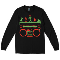 Black Check Tribe Called Quest Long Sleeve Tee - trangStudio