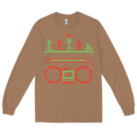 Toasted Coconut Check Tribe Called Quest Long Sleeve Tee - trangStudio