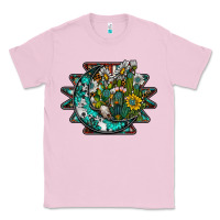 Bubblegum Pink aztec moon Classic Tee - SublimationCraftShop