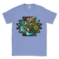 Colony Blue aztec moon Classic Tee - SublimationCraftShop