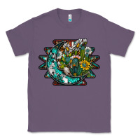 Lavender aztec moon Classic Tee - SublimationCraftShop
