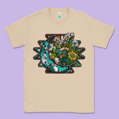 Aztec Moon Classic Tee Designed By Sublimationcraftshop