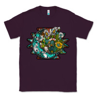 Plum aztec moon Classic Tee - SublimationCraftShop