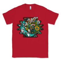 Red aztec moon Classic Tee - SublimationCraftShop