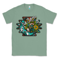 Sage aztec moon Classic Tee - SublimationCraftShop